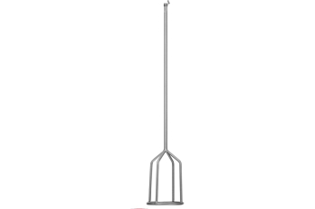Миксер для гипсовых смесей и наливных полов 80x530 мм, хвостовик SDS plus СИБРТЕХ 84784